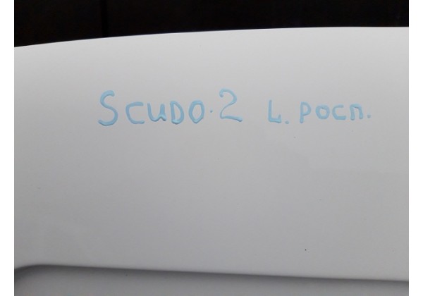 Дверка задня розпашна ліва глуха Expert, Jumpy, Scudo, 806, 04-07 
